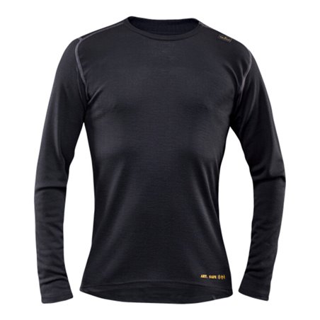 Fristads Flamestat Devold T-Shirt Langarm 7436 UD Schwarz (Herren)