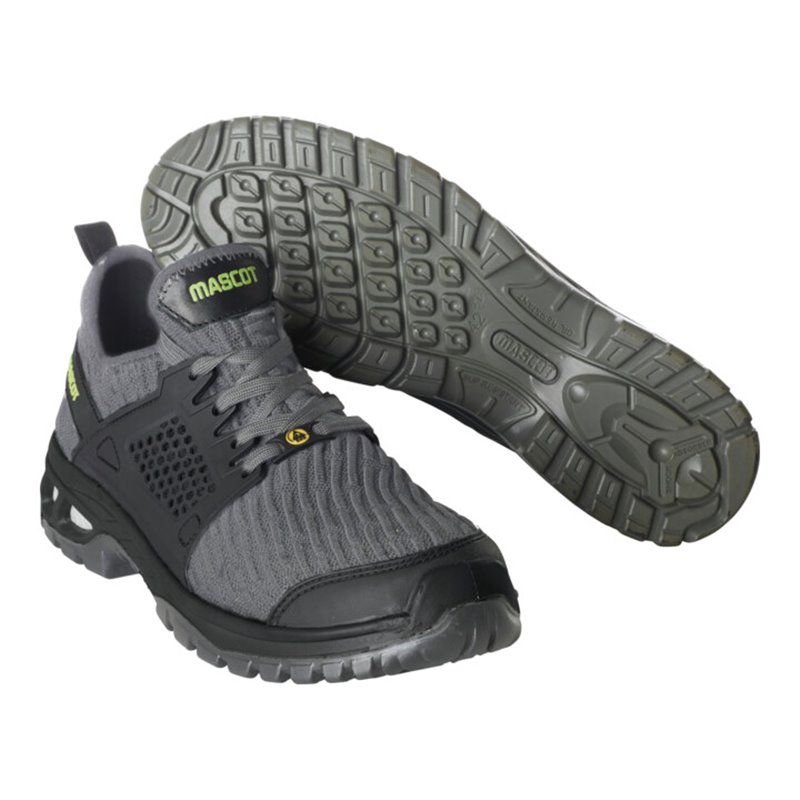 Mascot Sicherheitshalbschuh S1P mit Schnürsenkel Sicherheitshalbschuh S1P Sicherheitsschuhe dunkelanthrazit 10