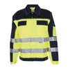 Planam Warn-Bundjacke gelb/marine