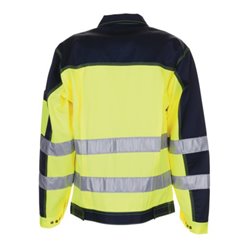 Planam Warn-Bundjacke gelb/marine