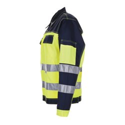 Planam Warn-Bundjacke gelb/marine