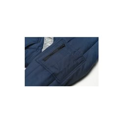 Planam Blouson Kühl-/Gefrierhaus Kühlhaus marine, Innenfutter rot