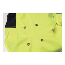 Planam Warn-Bundjacke orange/marine