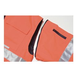 Planam Warnschutz-Comfortjacke EN471/343 gelb/marine