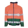 Planam Warnschutz-Comfortjacke orange/grün