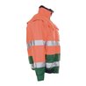 Planam Warnschutz-Comfortjacke orange/grün