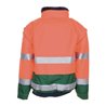 Planam Warnschutz-Comfortjacke orange/grün