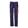 Planam Bundhose Basalt Neon marine/orange