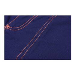 Planam Bundhose Basalt Neon marine/orange