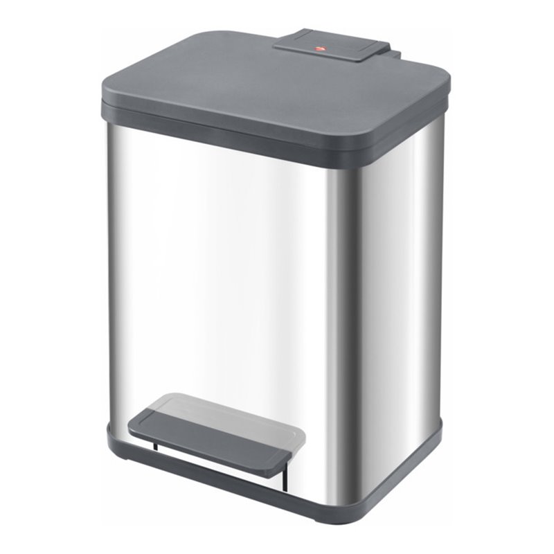 Hailo Tret-Abfallsammler ProfiLine Solid Öko edelstahl
