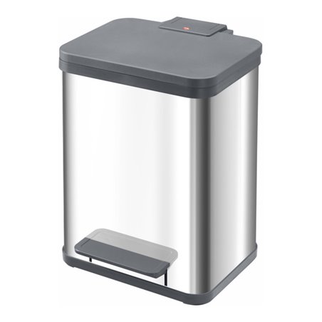 Hailo Tret-Abfallsammler ProfiLine Solid Öko edelstahl