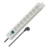 BRENNENSTUHL Steckdosenleiste 8-fach  1955580100 Premium-Line  lichtgrau 3m H05VV-F 1955580100