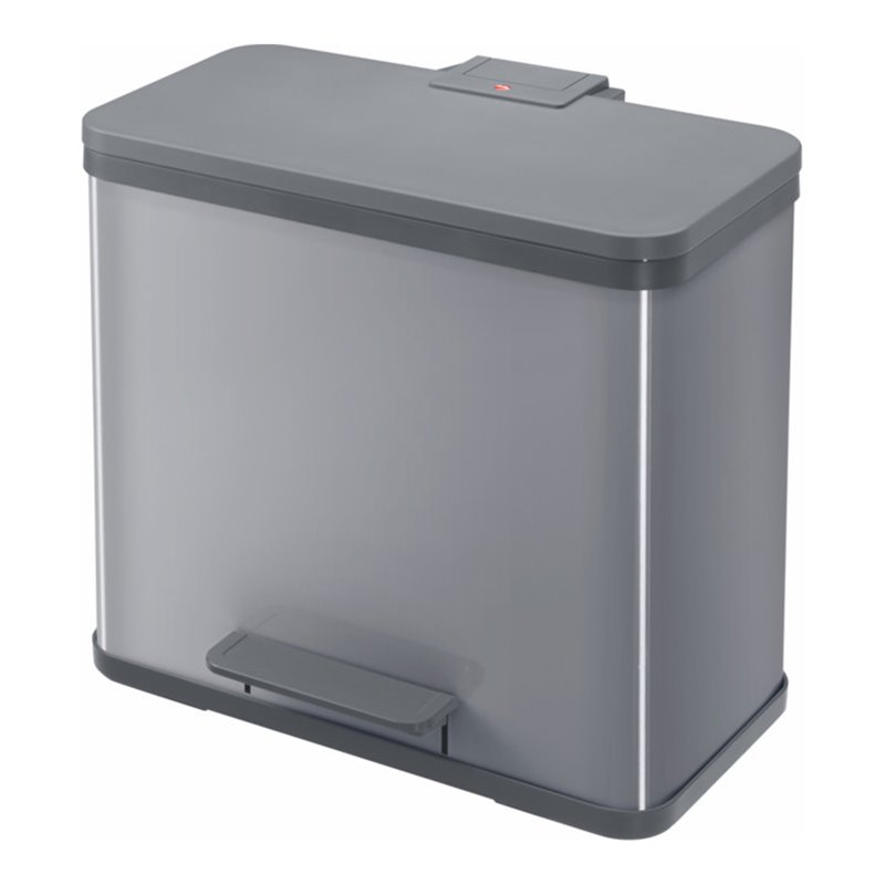 Hailo Tret-Abfallsammler ProfiLine Solid Öko silber