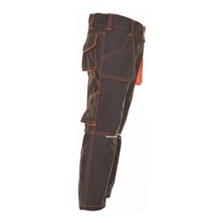 Planam Bundhose Junior oliv/orange