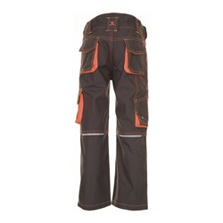 Planam Bundhose Junior oliv/orange