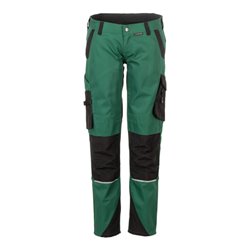 Planam Bundhose Norit Damen grün/schwarz