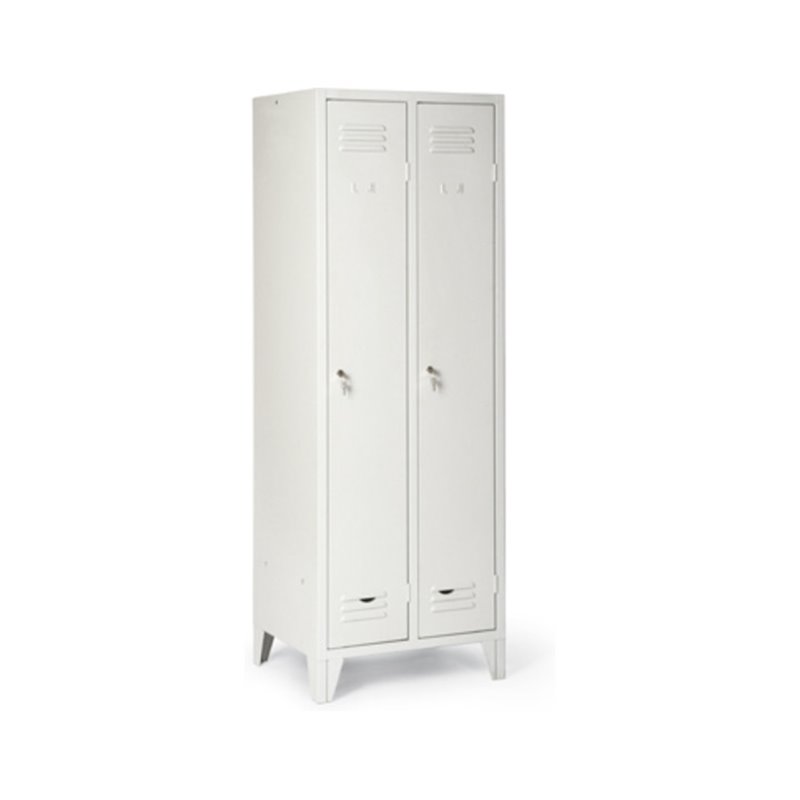 Classico Kleiderschrank mit Füßen mit 2 Abteilen