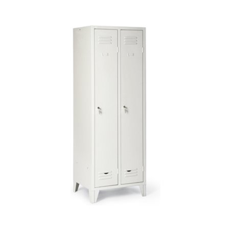 Classico Kleiderschrank mit Füßen mit 2 Abteilen