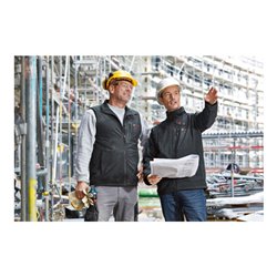 Bosch Beheizbare Kleidung GHV 12+18V XA: Akkuadapter, Ladegerät, 1x Akku