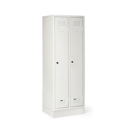 Classico Kleiderschrank mit Sockel mit 2 Abteilen