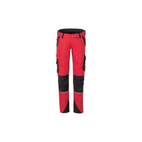 Planam Bundhose Norit Damen rot/schwarz