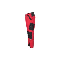 Planam Bundhose Norit Damen rot/schwarz