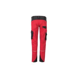 Planam Bundhose Norit Damen rot/schwarz