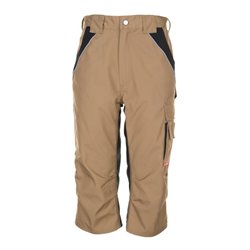 Planam 3/4 Hose Plaline sand/schwarz