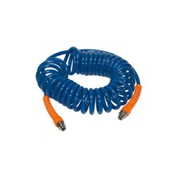 Riegler Spiralschl., Verschraubung, Knickschutz, PU, G 3/8, Ã¸ 12x8, 10 m, SP 18-1000