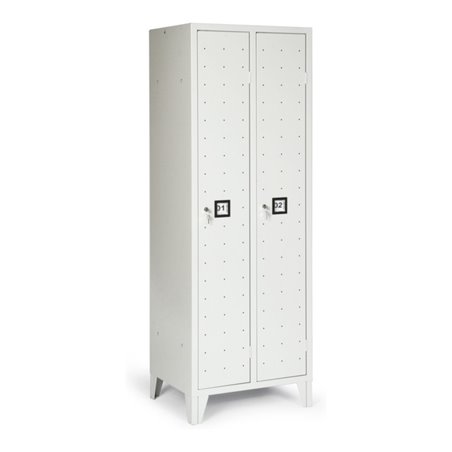 Portofino Kleiderschrank de luxe m.Füßen 2 Abteilen