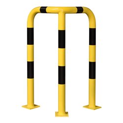 Moravia Rammschutz-Bügel Black Bull SWING für außen zum Aufdübeln 600 mm 76 mm 3 mm