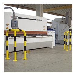 Moravia Rammschutz-Bügel Black Bull SWING für außen zum Aufdübeln 600 mm 76 mm 3 mm