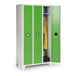 Portofino Kleiderschrank de luxe m.Füßen 3 Abteilen