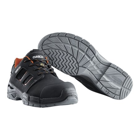 Mascot Diran Sicherheitshalbschuh S3 Sicherheitsschuhe schwarz/dunkelorange 11