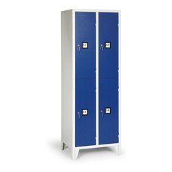 Portofino Kleiderschrank de luxe m.Füßen doppelstöckig 4 Fächer