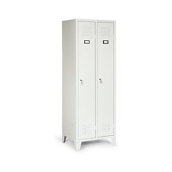 Portofino Kleiderschrank mit Füßen mit 2 Abteilen