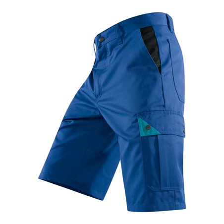 Kübler Brand X Bermuda 5081 kornblumenblau/grün