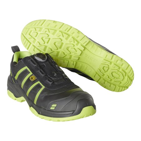 Mascot Sicherheitshalbschuh S1P mit Boa® Sicherheitshalbschuh S1P Sicherheitsschuhe schwarz/hi-vis gelb 10