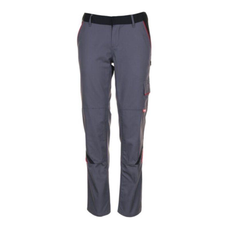 Planam Bundhose Highline Damen schiefer/schwarz/rot