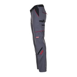 Planam Bundhose Highline Damen schiefer/schwarz/rot