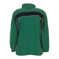 Planam Fleecejacke Plaline grün/schwarz