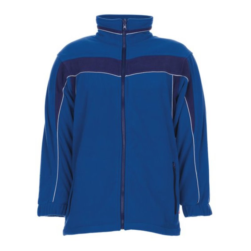 Planam Fleecejacke Plaline kornblau/marine