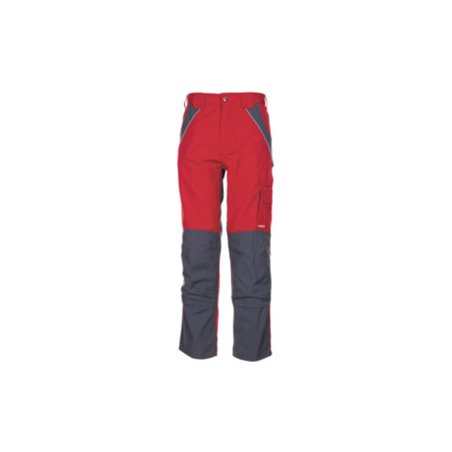 Planam Bundhose Plaline rot/schiefer