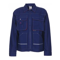 Planam Bundjacke Basalt marine/rot