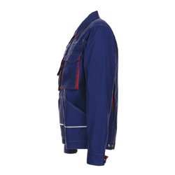 Planam Bundjacke Basalt marine/rot