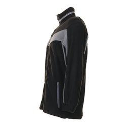 Planam Fleecejacke Plaline schwarz/zink