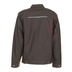 Planam Bundjacke Basalt oliv/rot