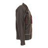 Planam Bundjacke Basalt oliv/rot