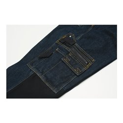 Planam Hose Dark Denim dark blue raw