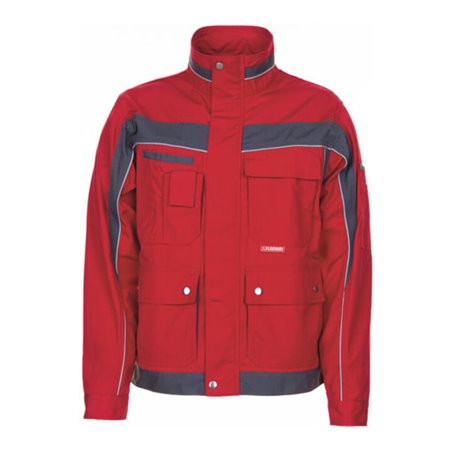 Planam Bundjacke Plaline rot/schiefer